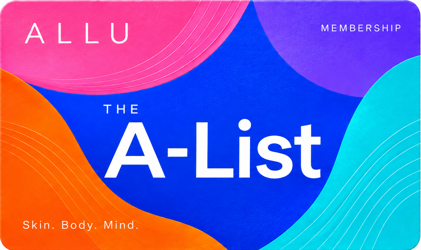 ALLU A-List membership card